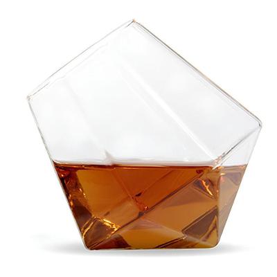 Copo De Cristal Diamante 300ml Para Whisky E Coquetéis - Elegância E Criatividade
