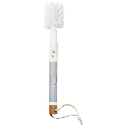 Escova Multifuncional Para Limpeza De Mamadeiras Com Dispenser De Silicone