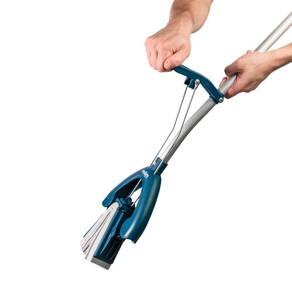Mop Espremedor Dobrável 27 Cm Com Cabo Alumínio Ajustável Para Limpeza Eficiente - 3