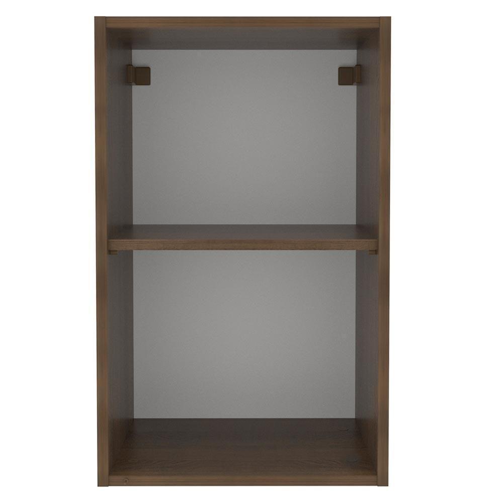Armário Aéreo Madesa Lux 40 Cm 1 Porta Rustic/cinza - 10
