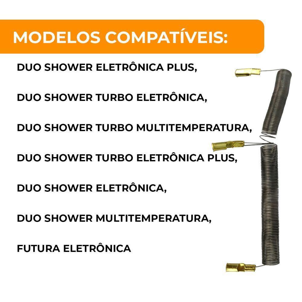 Resistencia Tipo L Chuveiro Duo Shower 220v 6800w Pratimix - 5