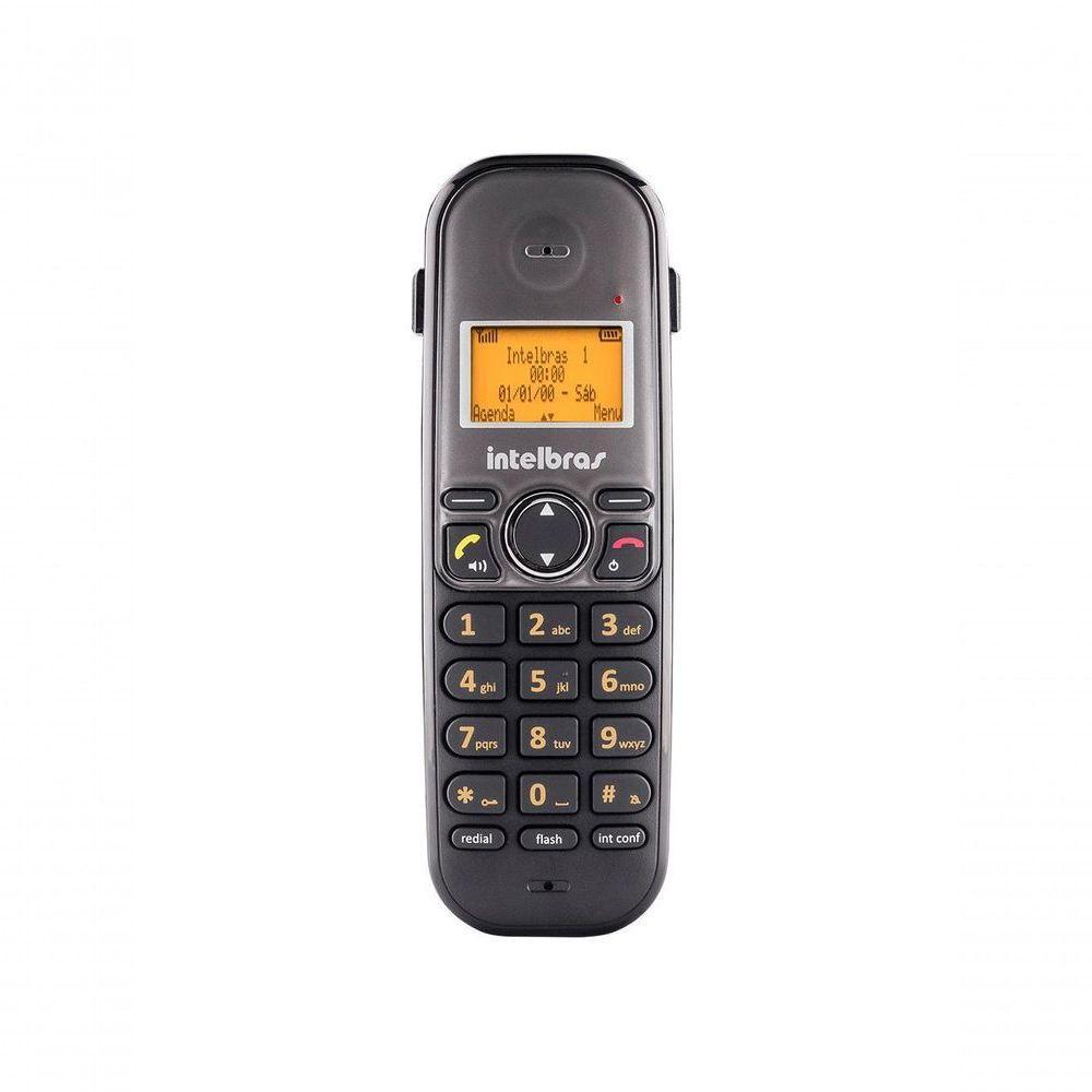 Telefone Sem Fio Digital Intelbras Ts5150 Com Entrada Para 2 Linhas Preto - 1