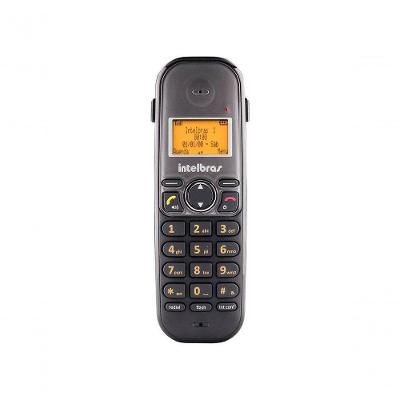 Telefone Sem Fio Digital Intelbras Ts5150 Com Entrada Para 2 Linhas Preto