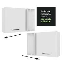 Armário Aéreo De Canto Madesa Agata 1 Porta - Branco Branco - 5