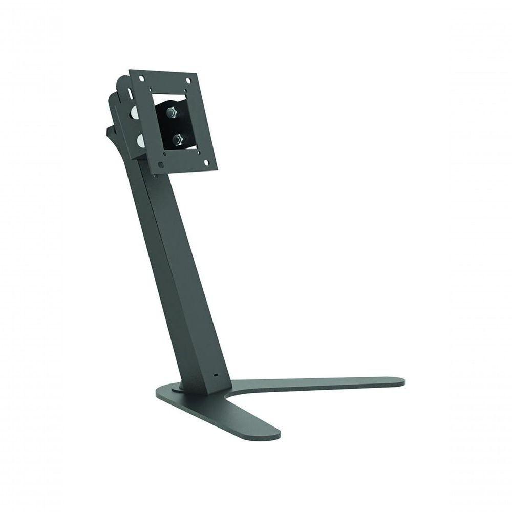 Suporte Mesa Multivisao Ajusta Altura + Inclinacao Para Monitor 10 A 24 Polegadas Preto - 2