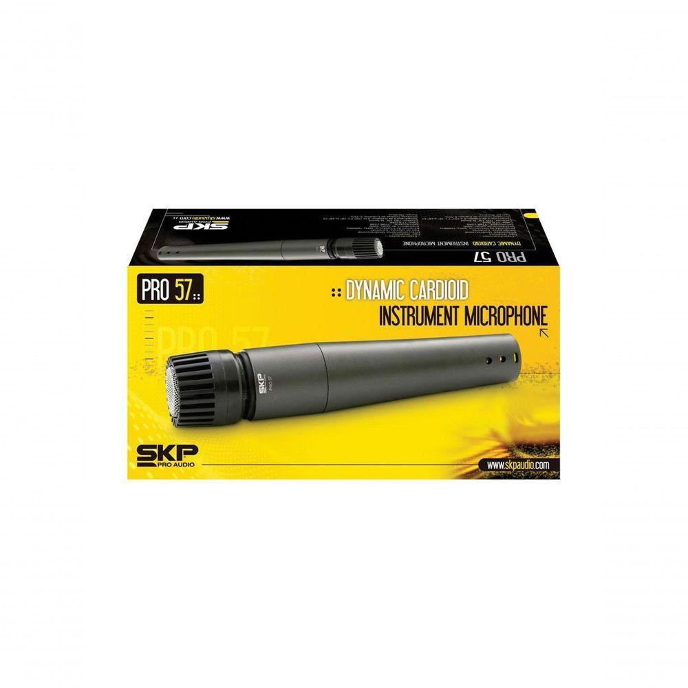 Microfone Com Fio Profissional, Acompanha Cabo 5 Metros Pro-57 - 4