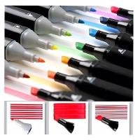 Caneta Hidrográfica Touch Jet Com Ponta Dupla 36 Cores - Touch - 3