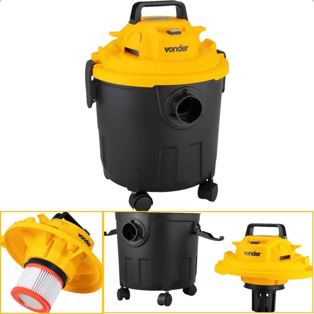 Aspirador De Pó E Líquidos 1000W Apv1018 Vonder 110V - 3