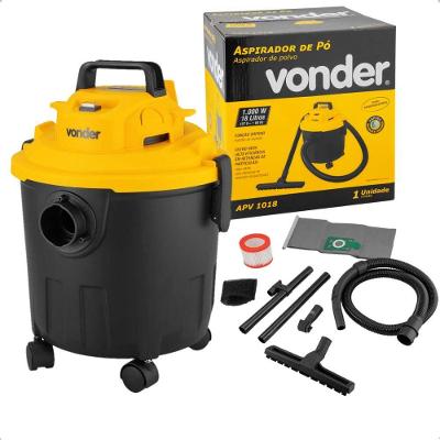 Aspirador de Pó e Líquidos Vonder APV1018 1000W 18L com Soprador 110V