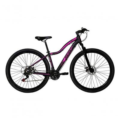 Bicicleta Ksw Aro 29 21 Velocidades Freio A Disco Mecânico Alumínio Mwza Preto/rosa 15