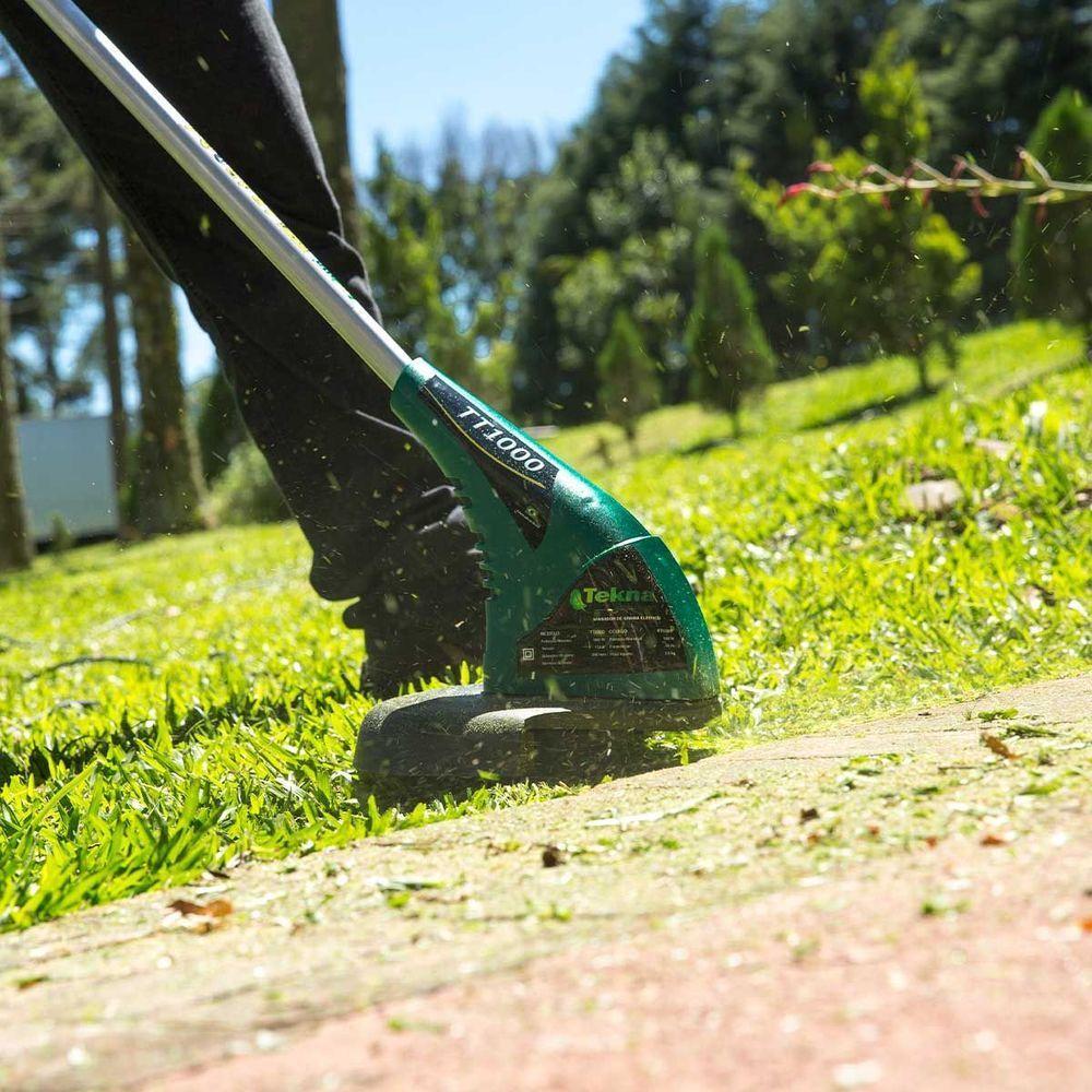 Aparador De Grama Elétrico Tt1000 60hz Fio Duplo Tekna 110V - 3