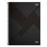 Caderno Espiral Universitário Zip 10 Matérias 200 Folhas Preto - Tilibra - 1