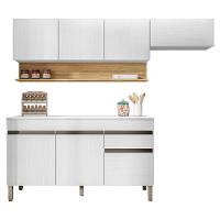 Cozinha Modulada 3 Pecas Com Balcao Tampo Line Supremo Cp Freijo Ktp Supremo Cp Freijo - 1