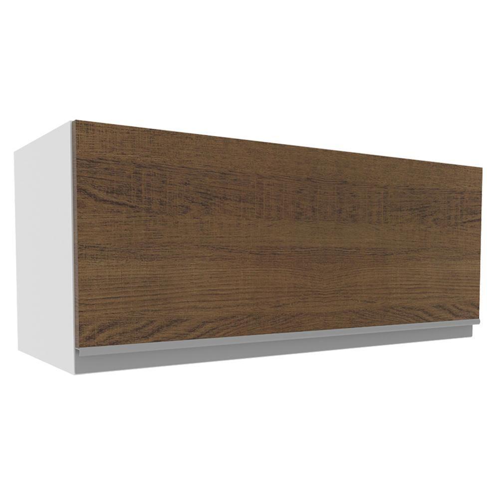 Armário Aéreo Acordes Glamy 100%MDF 80 1 Porta BR/Rustic Mad - 2