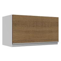 Armário Aéreo Acordes 100% Mdf 60cm 1 Porta Branco Rustic - 1