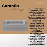 Sofá 2 Lugares Na Caixa Modular Linho Bege Cinza - 10