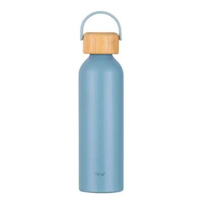 Garrafa De água Em Alumínio 500ml Ga0601 Azul Bali - Brw