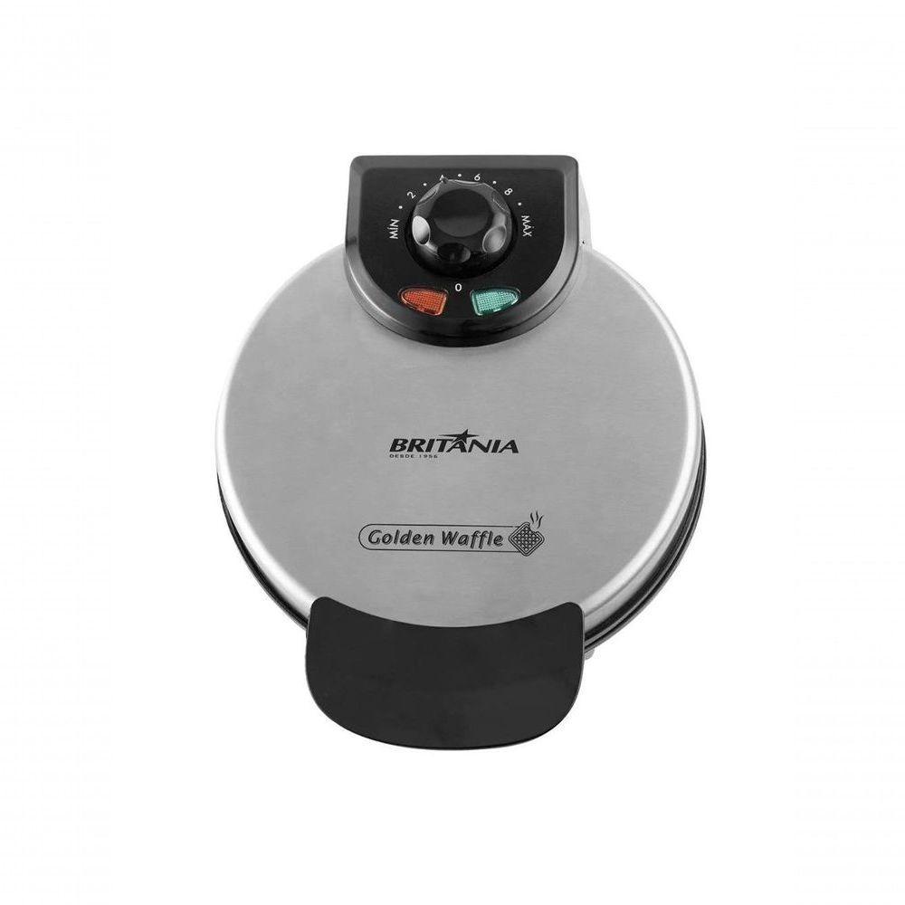 Maquina De Waffle Britania Golden 850W 110V - 1