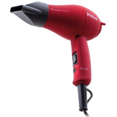 Secador De Cabelos Titanium 1000w Philco Cabo Dobrável