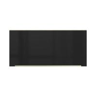 Armário Aéreo 70 Cm 1 Porta Rustic/preto Lux Madesa Rustic/preto - 6