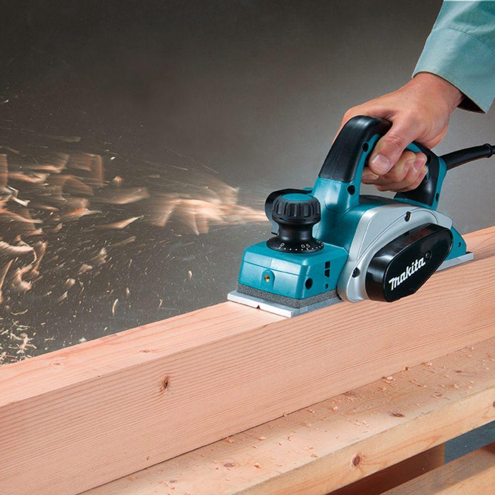 Plaina Eletétrica 82mm (3 1-4) Kp0800--p Makita 110V - 6