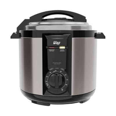Panela de Pressão Elétrica Wap Wppe2 5L 900W Antiaderente Preto 110V