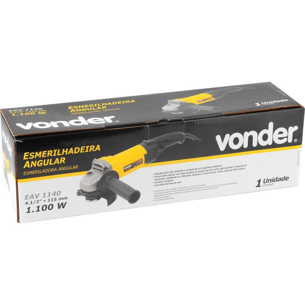 Esmerilhadeira Angular 4.1-2 Eav 1140 Vonder 110V - 2