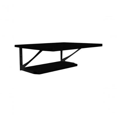 Kit Prateleiras Decore Multivisão Preto