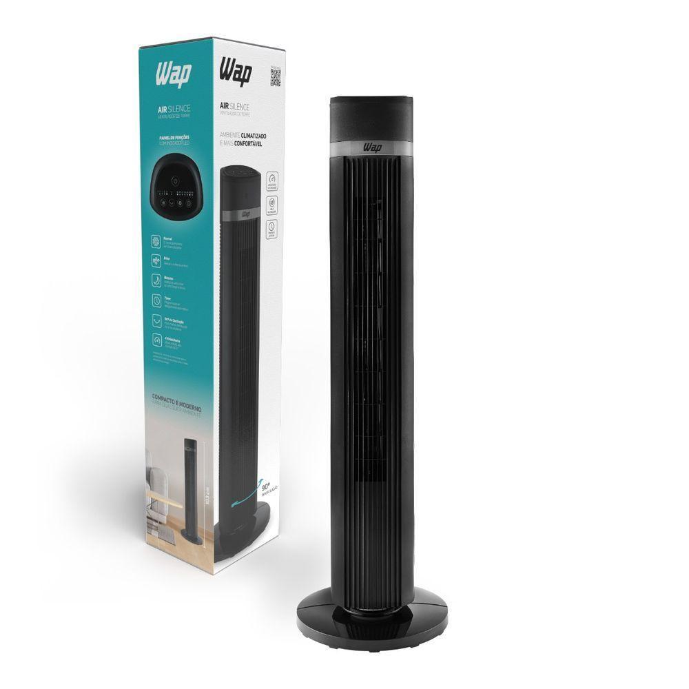 Ventilador Torre Com Controle Remoto WAP Air Silence 220V - 7