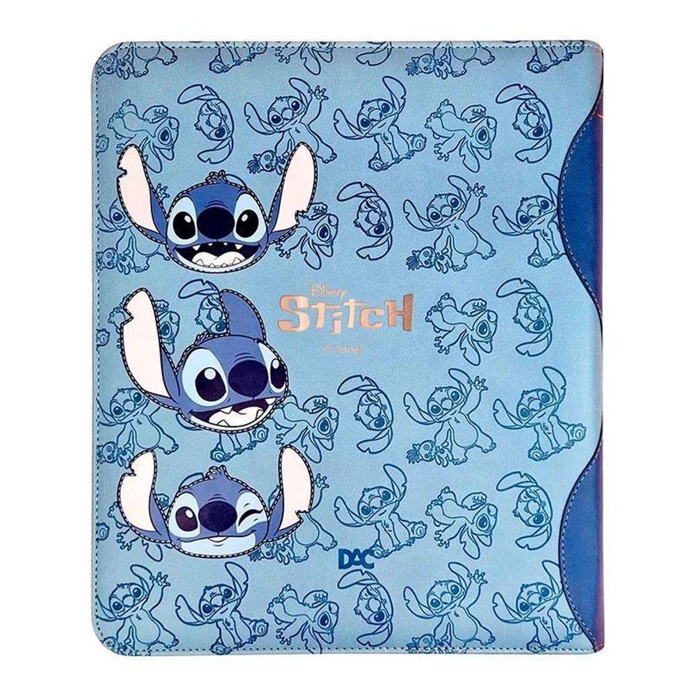 Fichário Caderno Argolado Stitch 48 Folhas - Dac - 2
