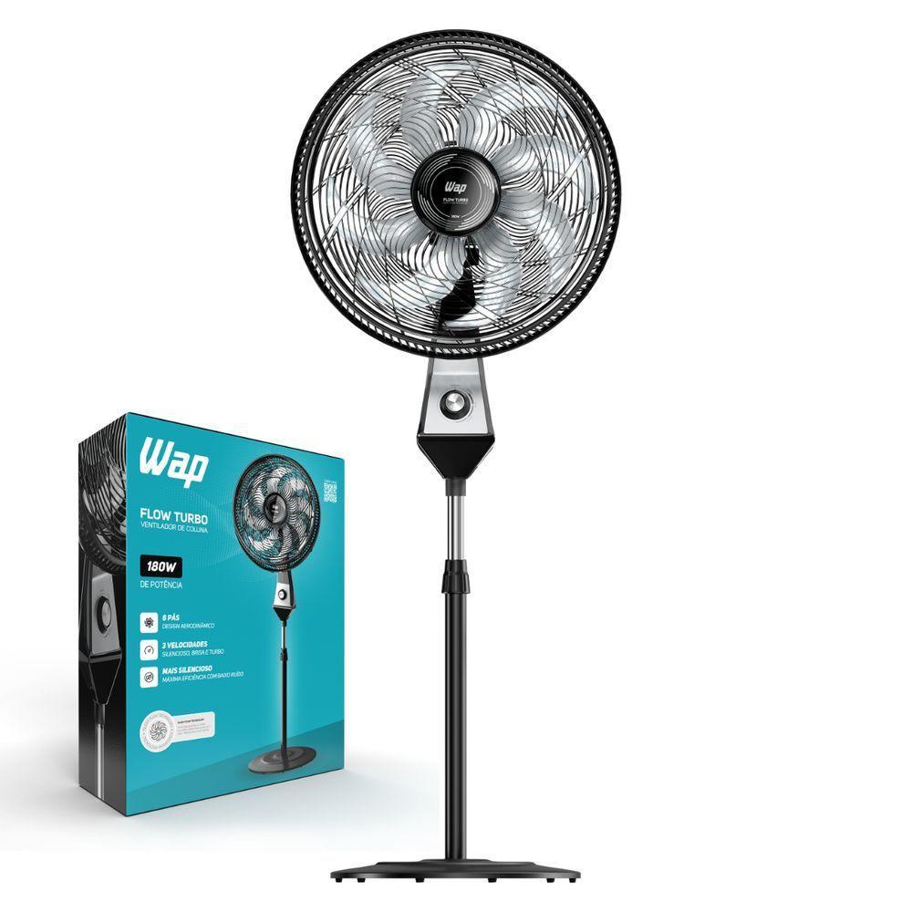 Ventilador De Coluna WAP Flow Turbo 50cm 3 Velocidades 110V - 6