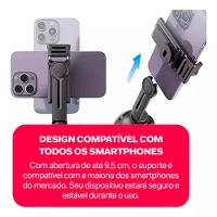 Gimbal Suporte Celular 360 Reconhecimento Facial Lançamento - 2