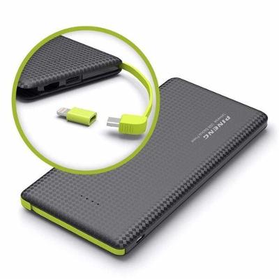 Bateria Portátil Pineng Carregador Power Bank 10000mah Pn-951 Slim