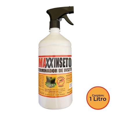 Exterminador De Moscas Baratas E Outros Maxxinseto Power 1 Litro - 100% Natural