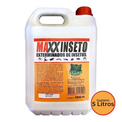 Exterminador De Insetos Maxxinseto Power 5 Litros - 100% Natural