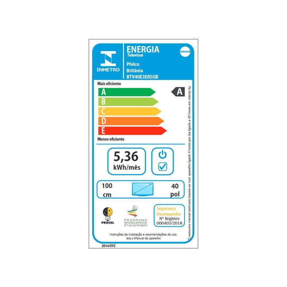 Smart TV 40" Britânia LED Roku TV Dolby Audio BTV40E3ERSGB - 8