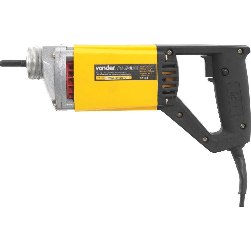 Vibrador De Concreto Portátil 750 Watts Com Mangot 220V - 8