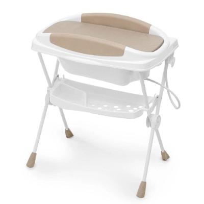 Banheira Premium 7005 Desmontável Capacidade 20kg Galzerano Bege E Branco