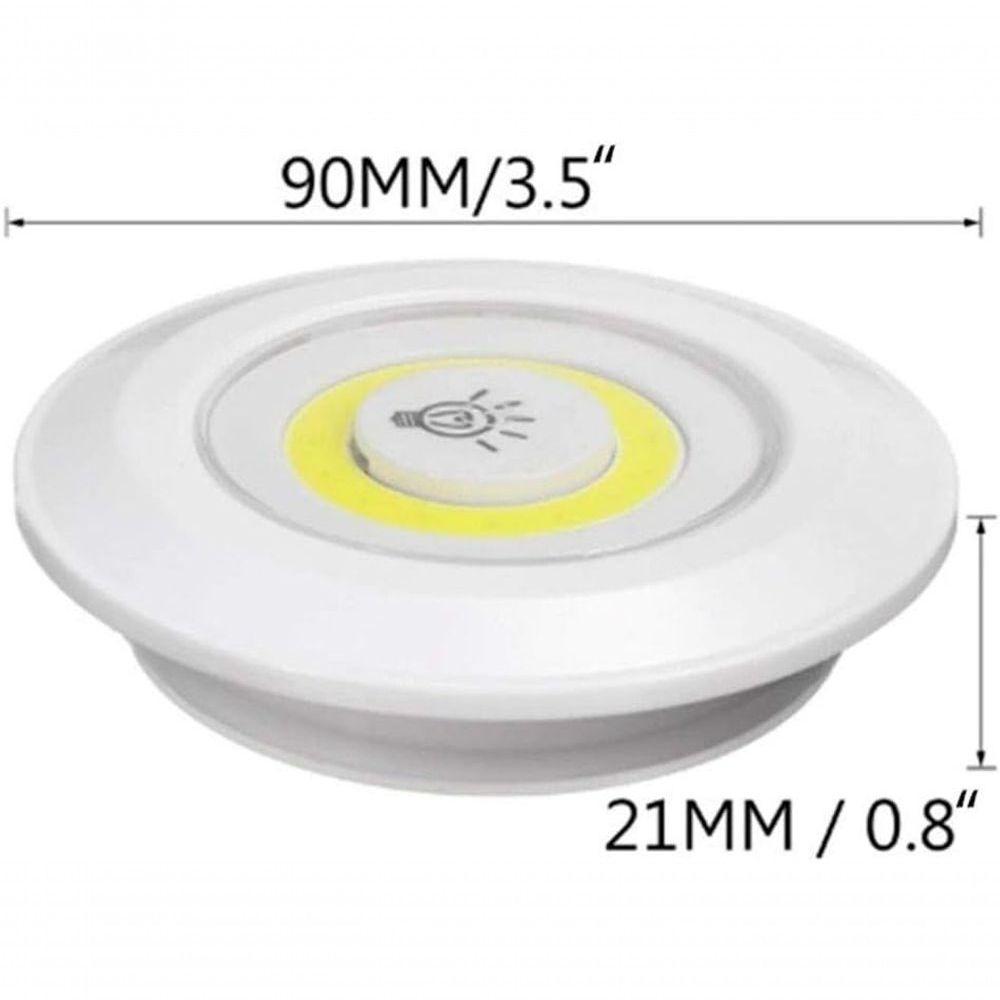 Luminária Lâmpada Led Spot Sem Fio Portátil Controle Remoto - 5