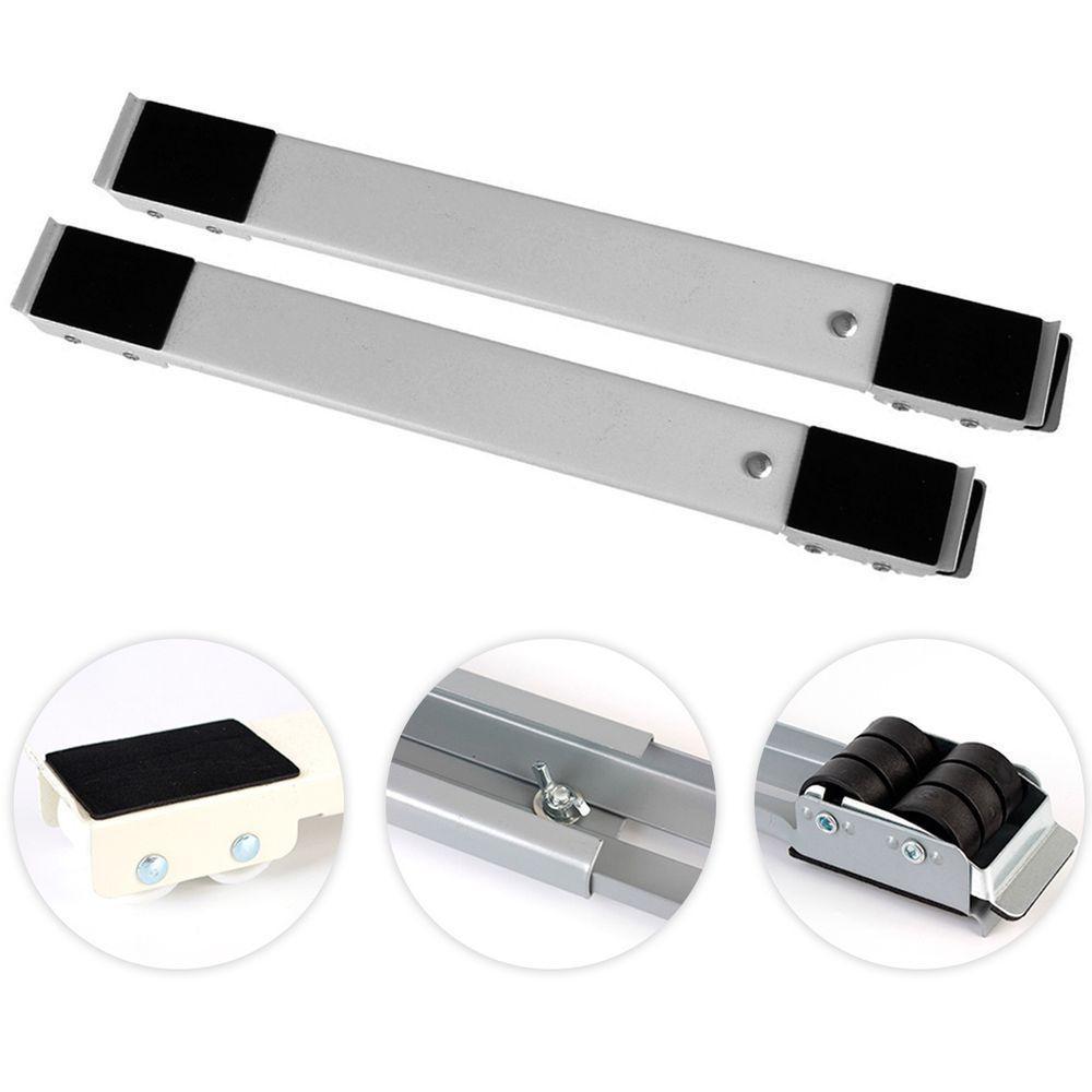 Suporte Rodinhas Movedor Arrasta Moveis Materiais Pesado Regulavel - 2