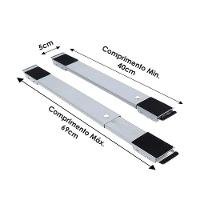 Suporte Rodinhas Movedor Arrasta Moveis Materiais Pesado Regulavel