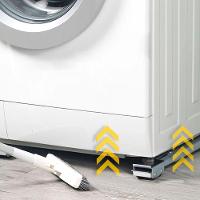 Suporte Rodinhas Movedor Arrasta Moveis Materiais Pesado Regulavel - 5