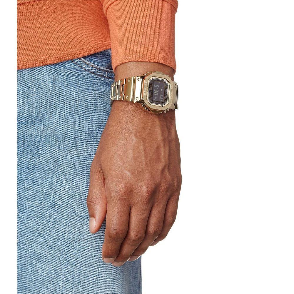 Relógio Protection Aço Premium Resistente A água-dourado - 3