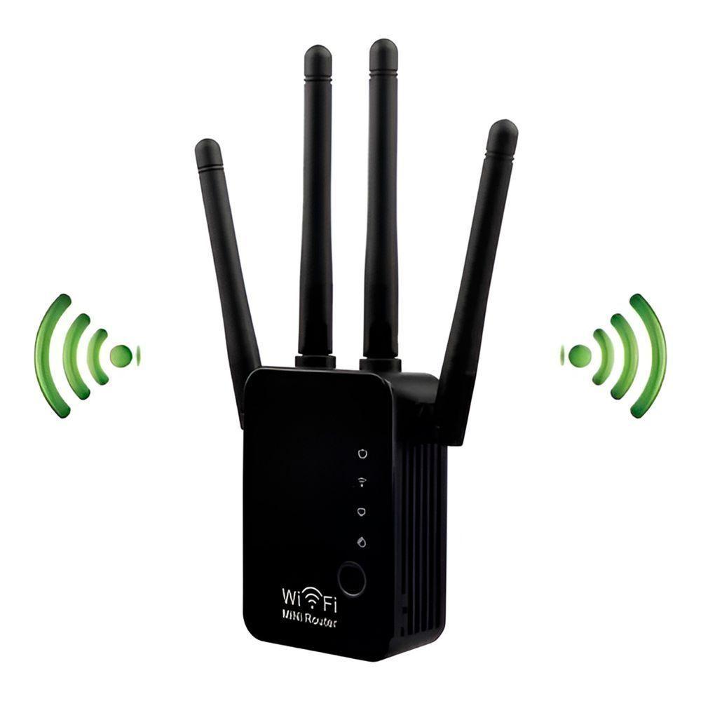Repetidor De Sinal Wifi 4 Antenas Ampla Conexão Ka-x333 - 4