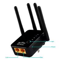 Repetidor De Sinal Wifi 4 Antenas Ampla Conexão Ka-x333 - 5