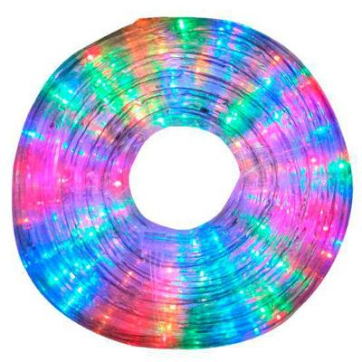 Mangueira Iluminada 162 Leds Pisca 110v 10m Tomada Decoração Natal Colorido