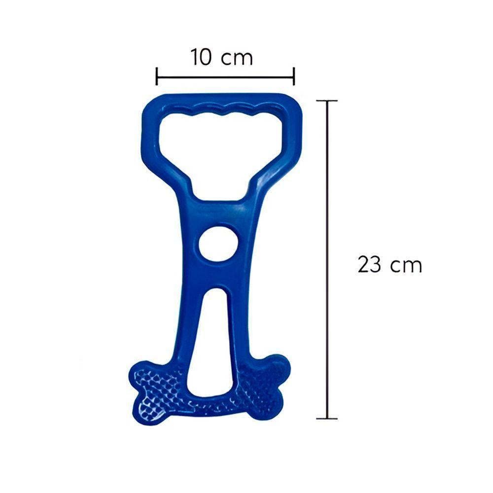 Mordedor Puxador Canino Brinquedo Cachorro Pet Diversão Rosa - 3