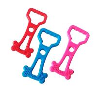 Mordedor Puxador Canino Brinquedo Cachorro Pet Diversão Rosa - 2