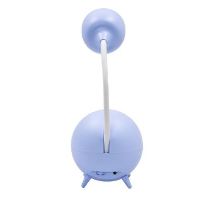 Luminaria De Mesa Decorativa Usb Portatil Articulavel Abajur P- Leitura Estudo Patinho Azul