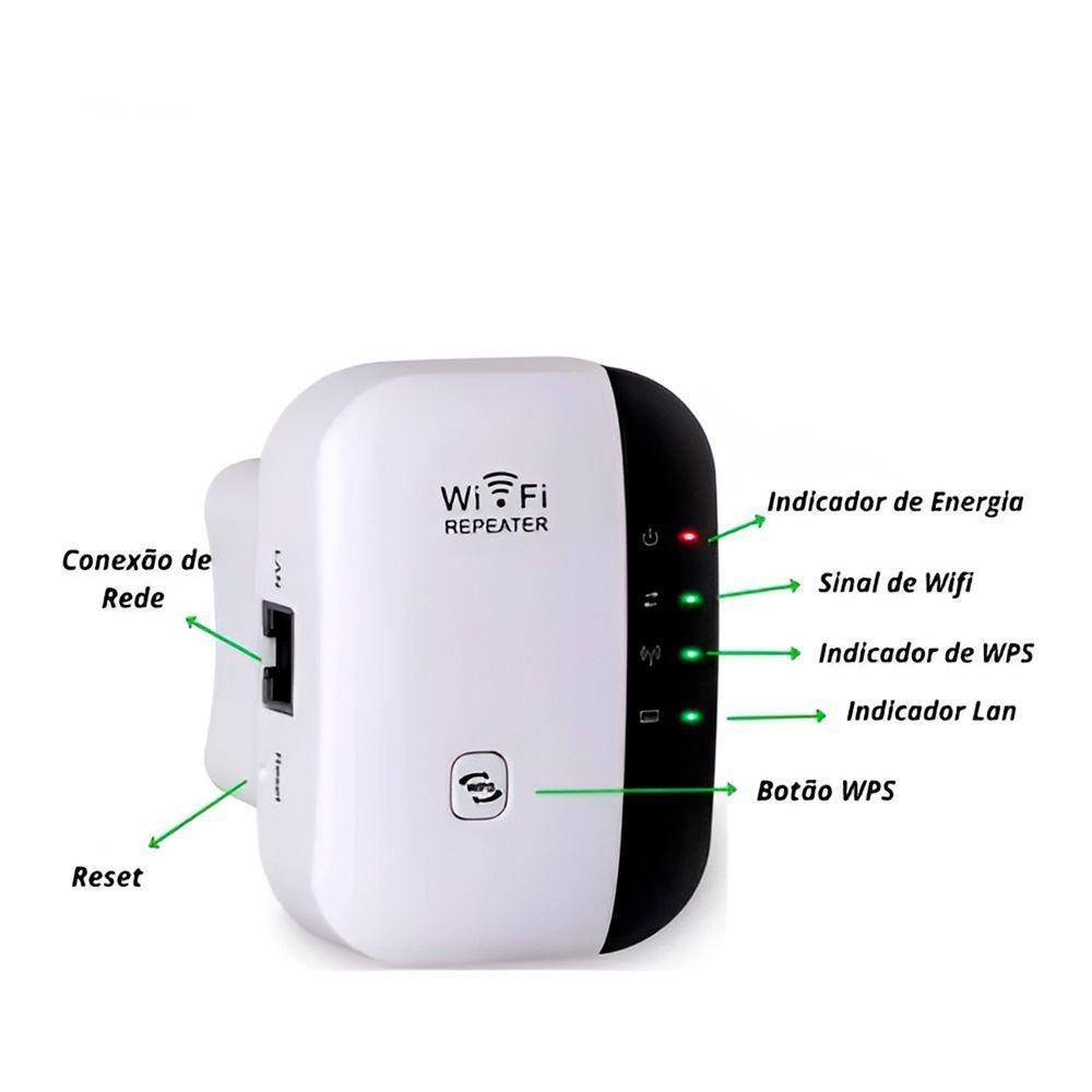 Repetidor De Sinal Longa Distância Sem Fio Alta Velocidade - 5